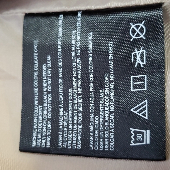 Nwt Collectionb New York, Moto Jacket, Color Mink, Size M - Picture 9 of 12